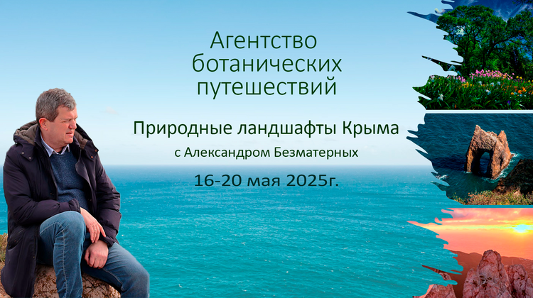 Природные ландшафты Крыма, <br>16 - 20 мая 2025