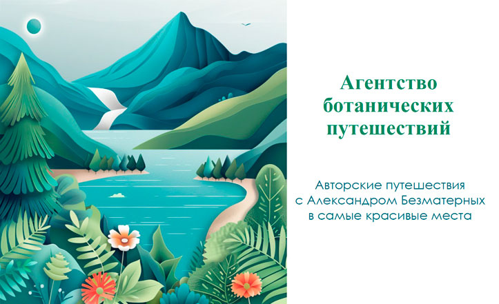 Агентство ботанических путешествий: план поездок на 2025 год